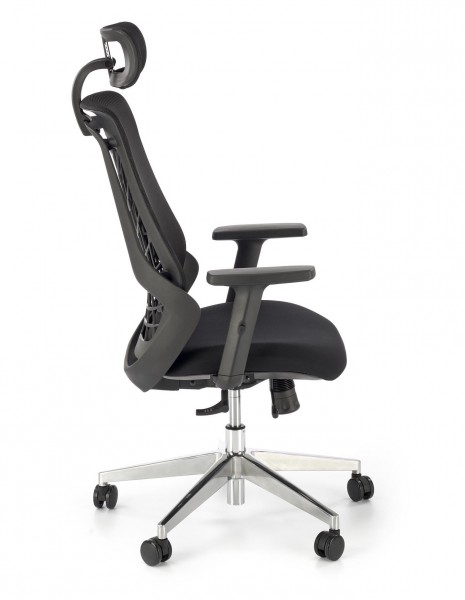 Ergonomiczny fotel biurowy Geronimo, zgodny z normą BHP