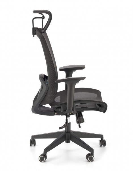Ergonomiczne krzesło biurowe Goliat, zgodne z normą BHP