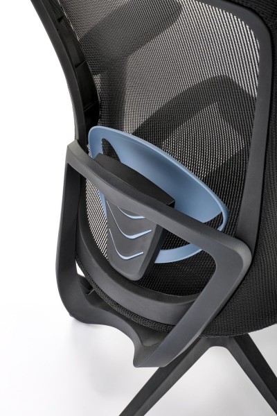 Ergonomiczne krzesło biurowe Goliat, zgodne z normą BHP