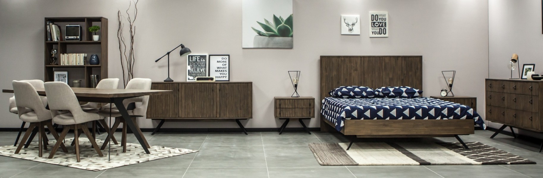 Drewniany stół do jadalni w stylu industrialnym Massa D05 200 cm