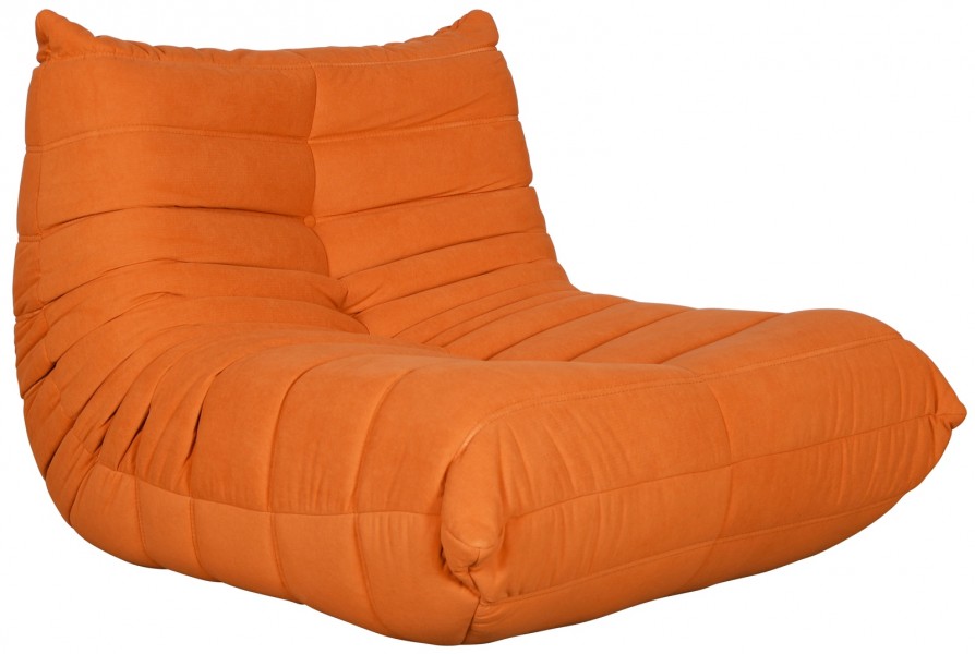 Aksamitny fotel wypoczynkowy z przeszyciami Nua N23