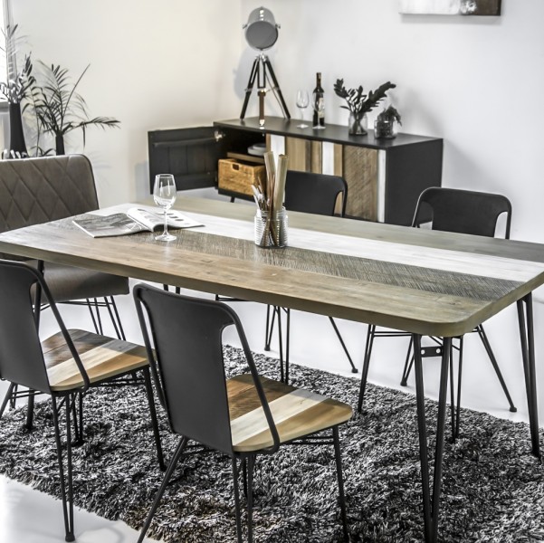 Loftowa komoda trzydrzwiowa Adesso D01