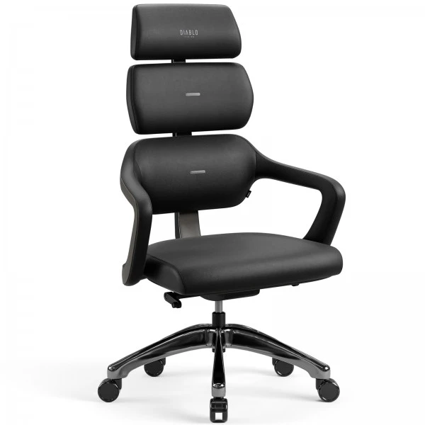 Modułowy fotel ergonomiczny do biura Diablo V-Modular Carbon Black