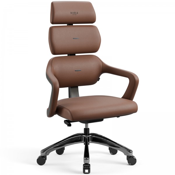Modułowy fotel ergonomiczny do biura Diablo V-Modular Sugar Brown