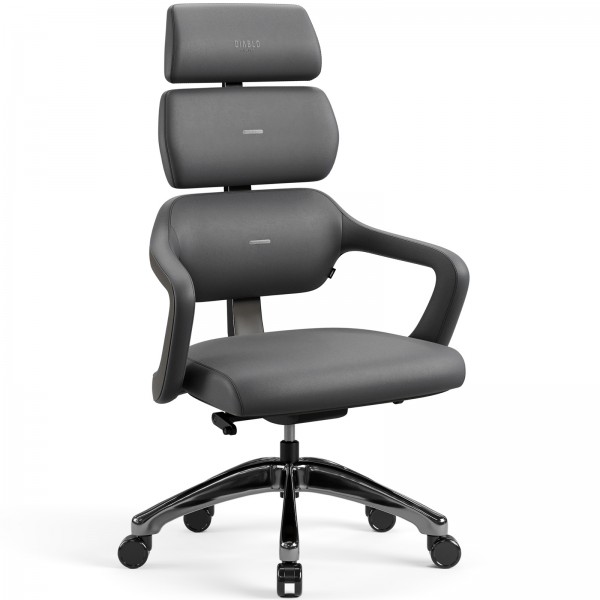 Modułowy fotel ergonomiczny do biura Diablo V-Modular Shadow Grey