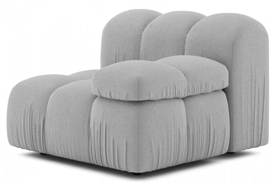 Designerski fotel do salonu z oparciem i podłokietnikiem CoCo