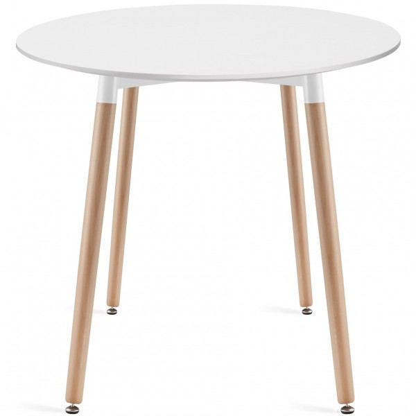 Okrągły stół skandynawski Kami 80 cm