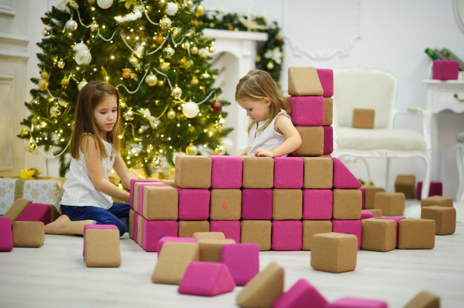 Zestaw klocków magnetycznych JollyHeap Basic - 100 elementów
