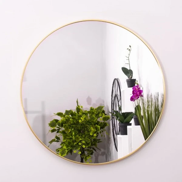 Okrągłe lustro ścienne Messa 80 cm