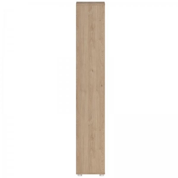 Dwudrzwiowy regał biurowy Sign 80 jackson hickory/biały mat