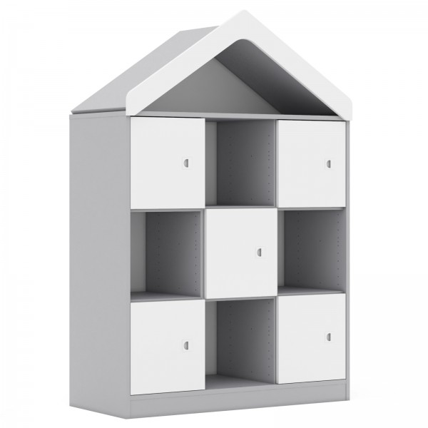 Regał szkolny domek Blox BASE 110 index 3PP-3R-5F1-D