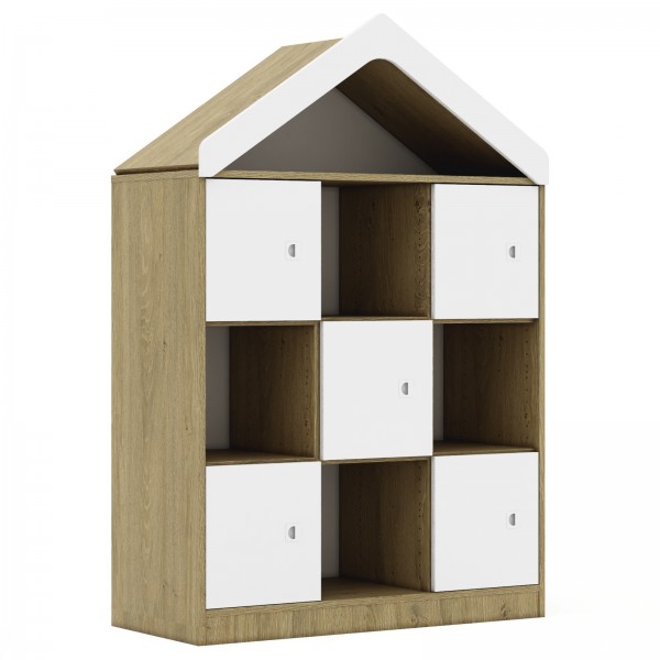 Regał szkolny domek Blox BASE 110 index 3PP-3R-5F1-D