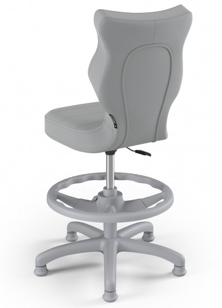 Krzesło dziecięce Petit szary Velvet 03 rozmiar 3 (119-142 cm) WK+P