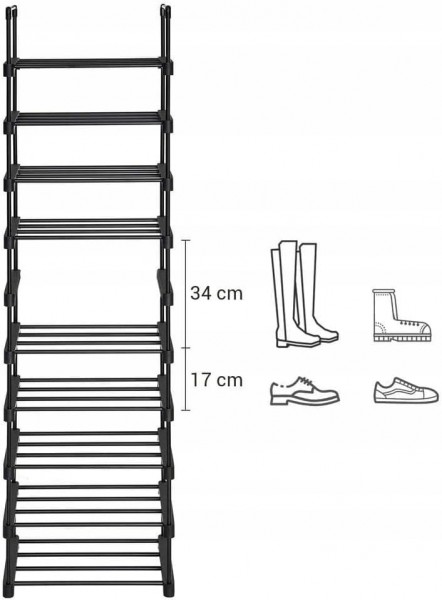 Modułowy stojak na buty Barkan 25