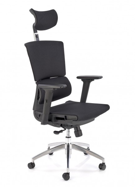 Ergonomiczny fotel gabinetowy Marcus Halmar, zgodny z normą BHP