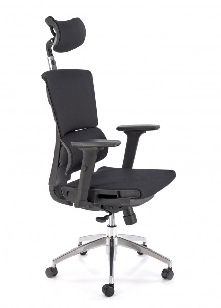 Ergonomiczny fotel gabinetowy Marcus Halmar, zgodny z normą BHP