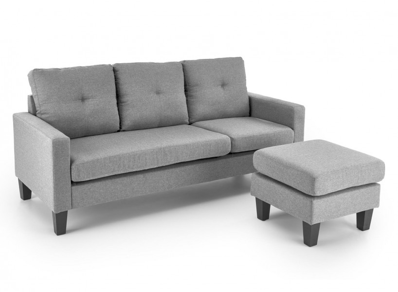 3-osobowa sofa z dodatkowym podnóżkiem Gerson Halmar