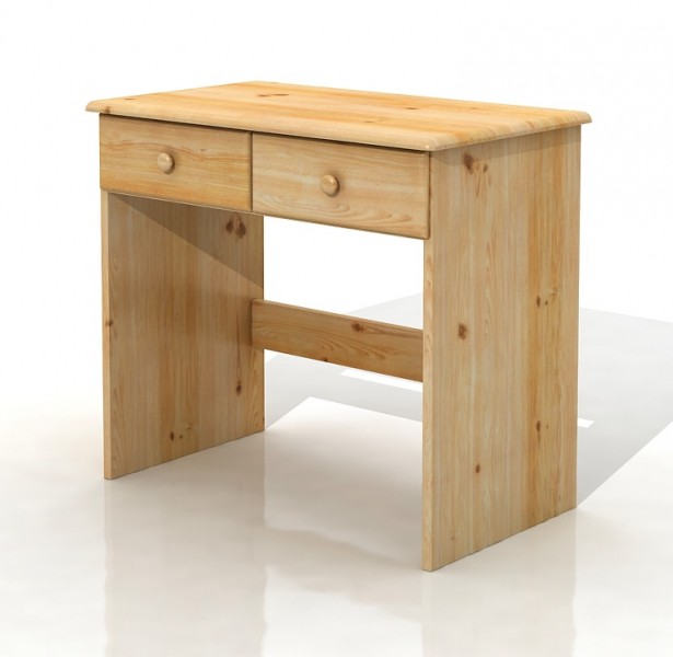 Biurko z litego drewna Ola 2S