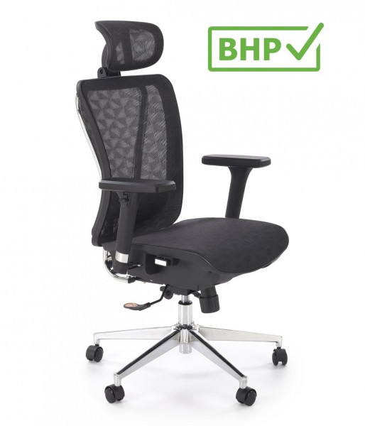 Ergonomiczny fotel biurowy Vixen Halmar, zgodny z normą BHP