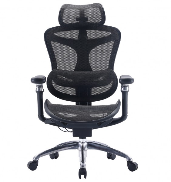 Ergonomiczny fotel do pracy przy biurku Kosmo, zgodny z normą BHP