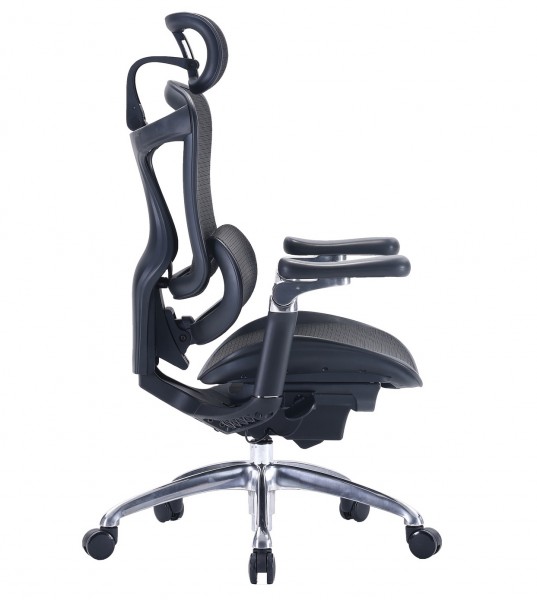 Ergonomiczny fotel do pracy przy biurku Kosmo, zgodny z normą BHP