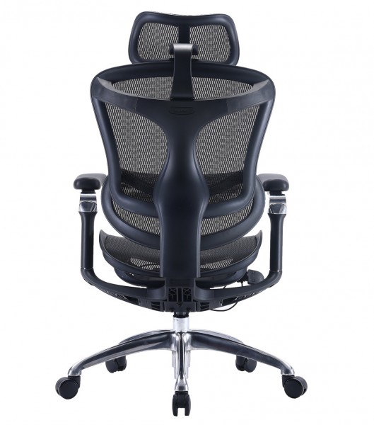 Ergonomiczny fotel do pracy przy biurku Kosmo, zgodny z normą BHP