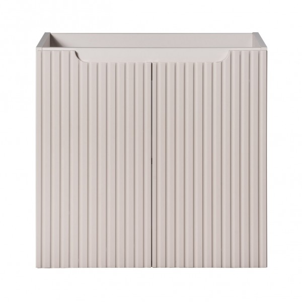Wisząca szafka podumywalkowa 2-drzwiowa Nova 60 cm, kaszmir mat