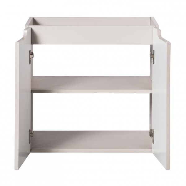 Wisząca szafka podumywalkowa 2-drzwiowa Nova 60 cm, kaszmir mat