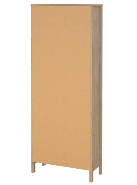 Dwudrzwiowa witryna z szufladami Madrid, jackson hickory