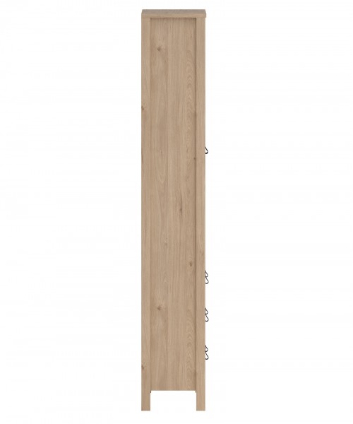 Dwudrzwiowa witryna z szufladami Madrid, jackson hickory