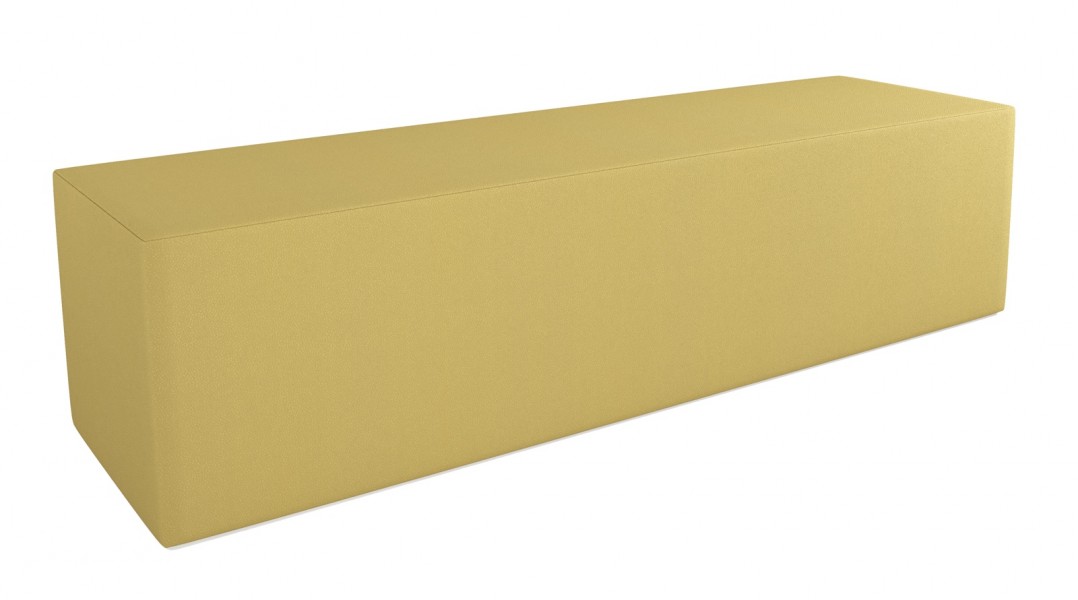 Szkolna pufa Tobo Basic 180 cm prostokąt