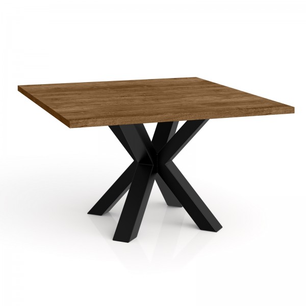 Kwadratowy stolik kawowy Noe z blatem 60x60 cm