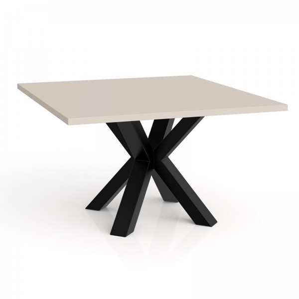 Kwadratowy stolik kawowy Noe z blatem 60x60 cm