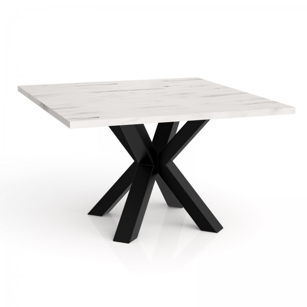 Kwadratowy stolik kawowy Noe z blatem 60x60 cm