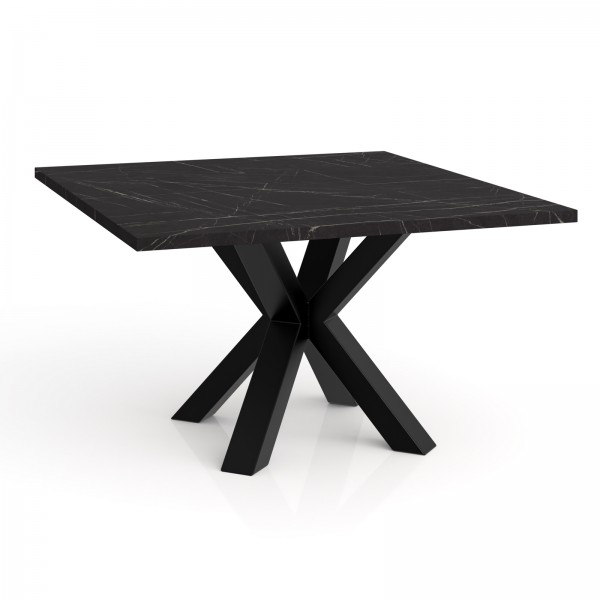 Kwadratowy stolik kawowy Noe z blatem 60x60 cm
