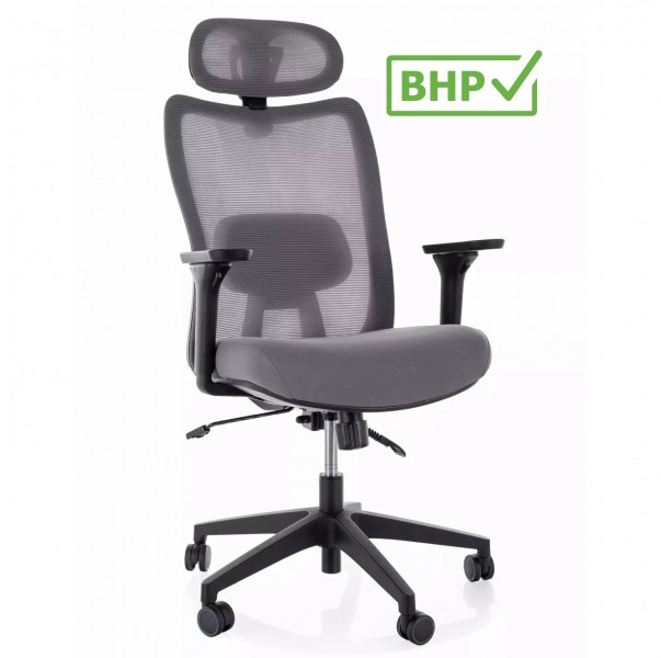 Ergonomiczne krzesło biurowe Q-724H Signal, zgodny z normą BHP