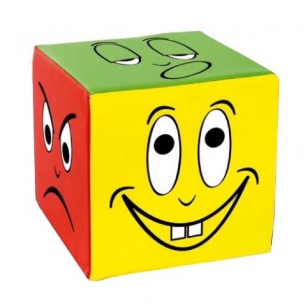 Piankowa kostka edukacyjna z emocjami Edufeel