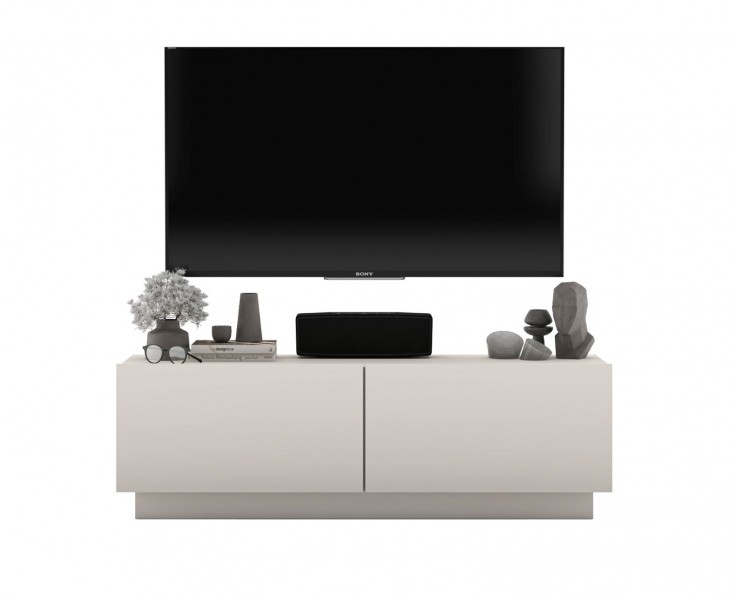 Wisząco stojąca szafka RTV Enjoy 120 cm, kolor kaszmir mat