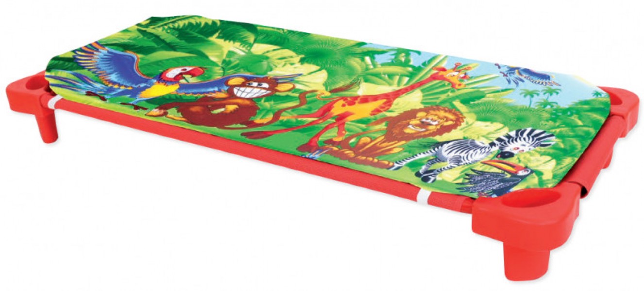 Przedszkolny materac do leżaków plastikowych Safari, 127 cm