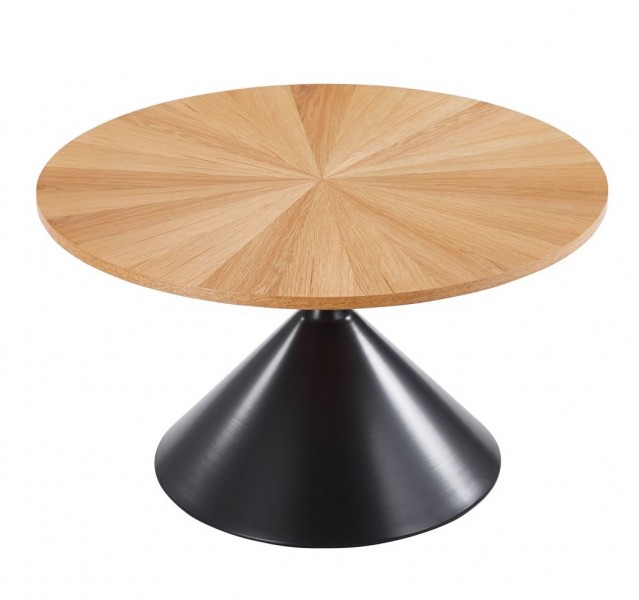 Okrągła ława na słupku L33-FX, średnica 70 cm