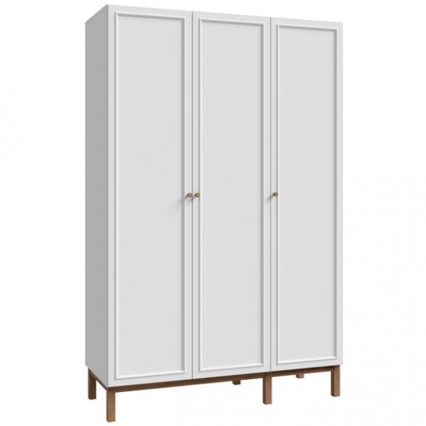 Szafa ubraniowa 3-drzwiowa Penkridge 831, secret grey/dąb szlachetny