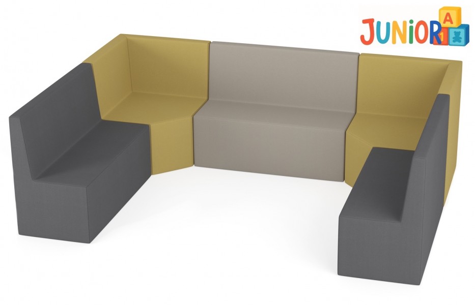 Zestaw siedzisk z pianki dla przedszkolaków Tobo Light Junior 7