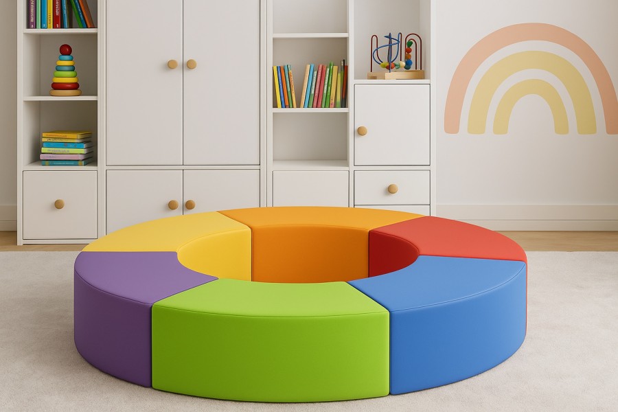 Zestaw piankowych puf dziecięcych Tobo Light Junior 16