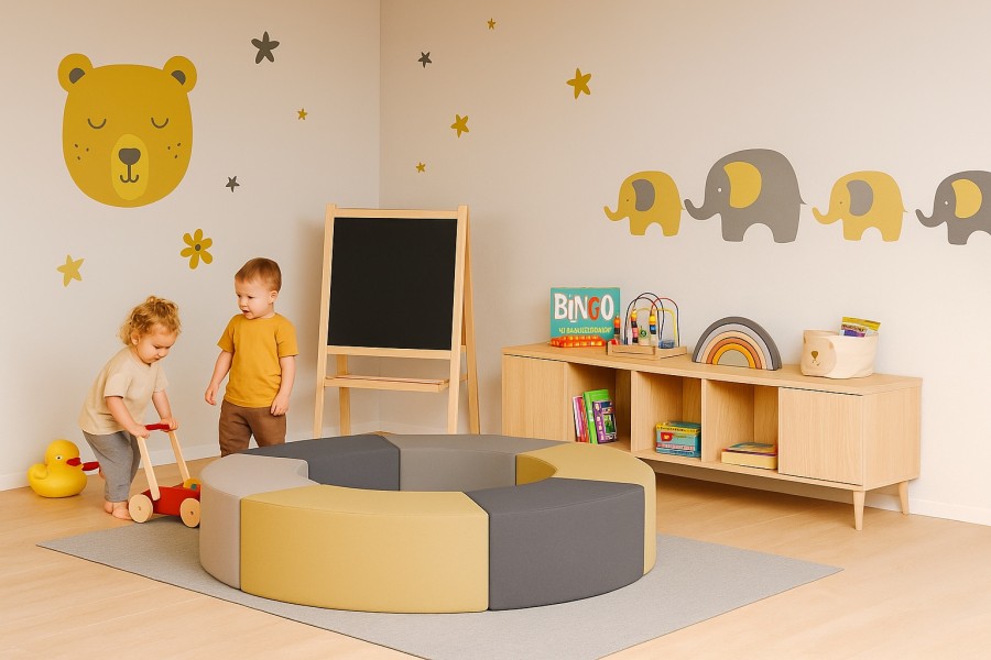 Zestaw piankowych puf dziecięcych Tobo Light Junior 16