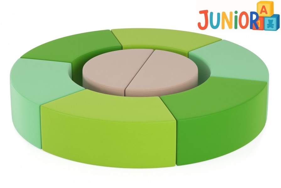 Zestaw mebli z pianki do sali przedszkolnej i żłobkowej Tobo Light Junior 17