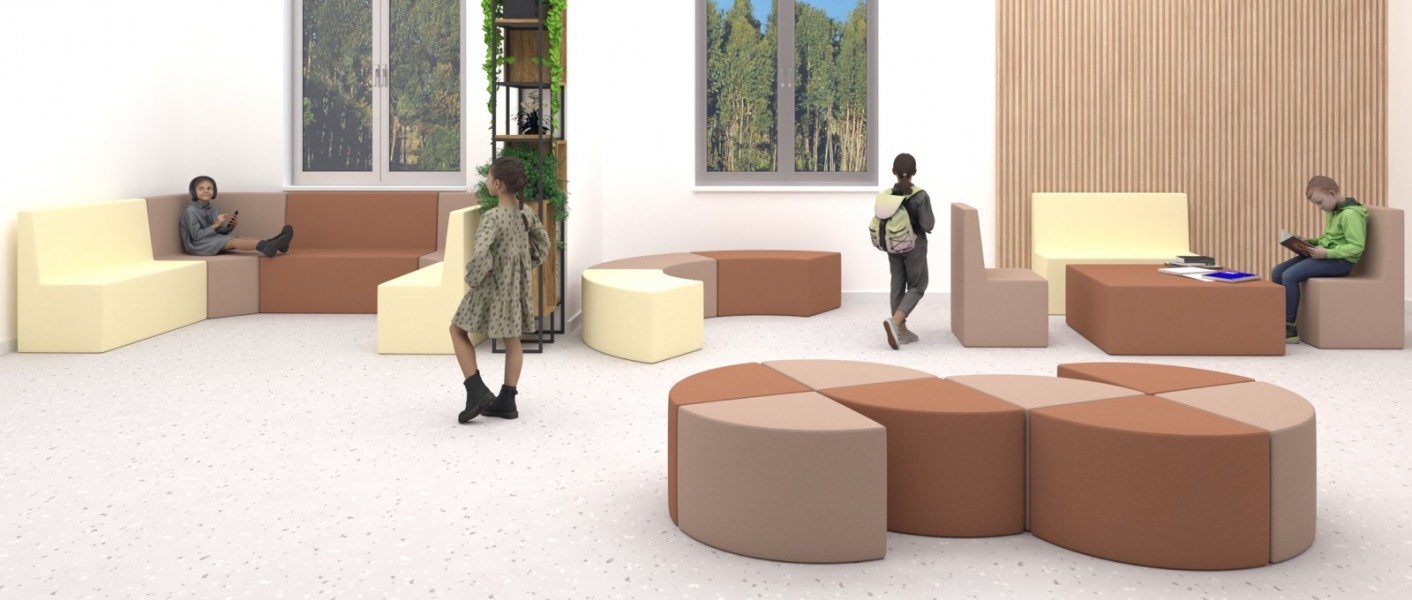 Zestaw piankowych kanap edukacyjnych Tobo Light 7