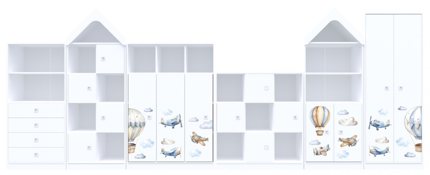 Komplet mebli przedszkolnych Blox Air 2