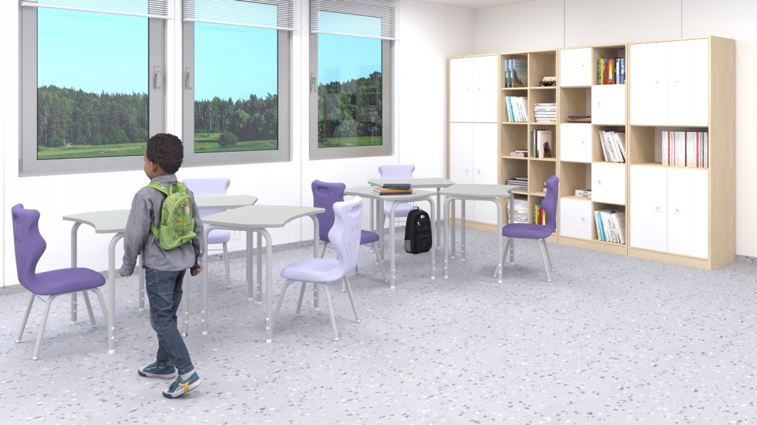 Zestaw mebli do pokoju nauczycielskiego Blox Base 10