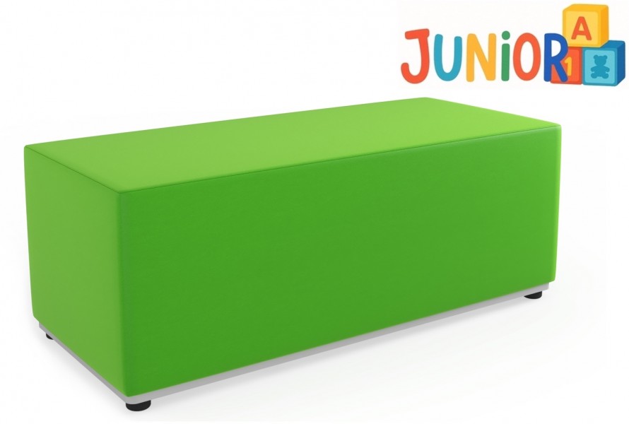 Siedzisko piankowe dla przedszkolaków Tobo Junior, prostokąt 80 cm