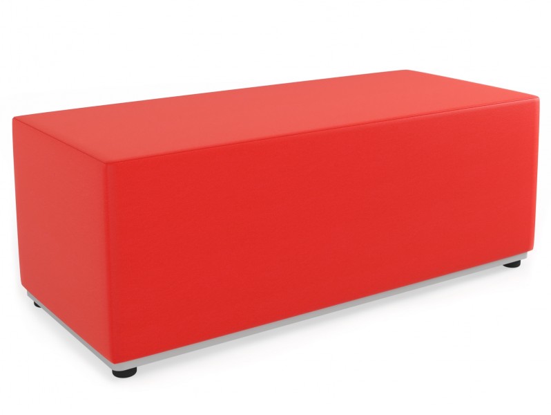 Pufa piankowa do przedszkola Tobo Junior, prostokąt 120 cm